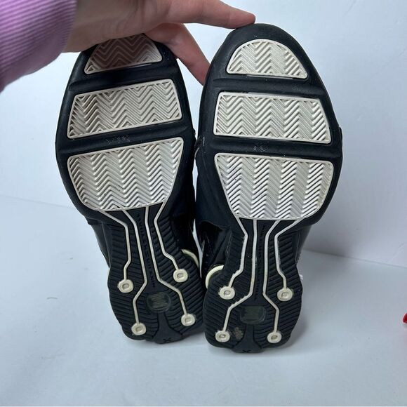 Nike Black white High-Top Shox Athletic Shoes 9 vintage 2005 main image 9